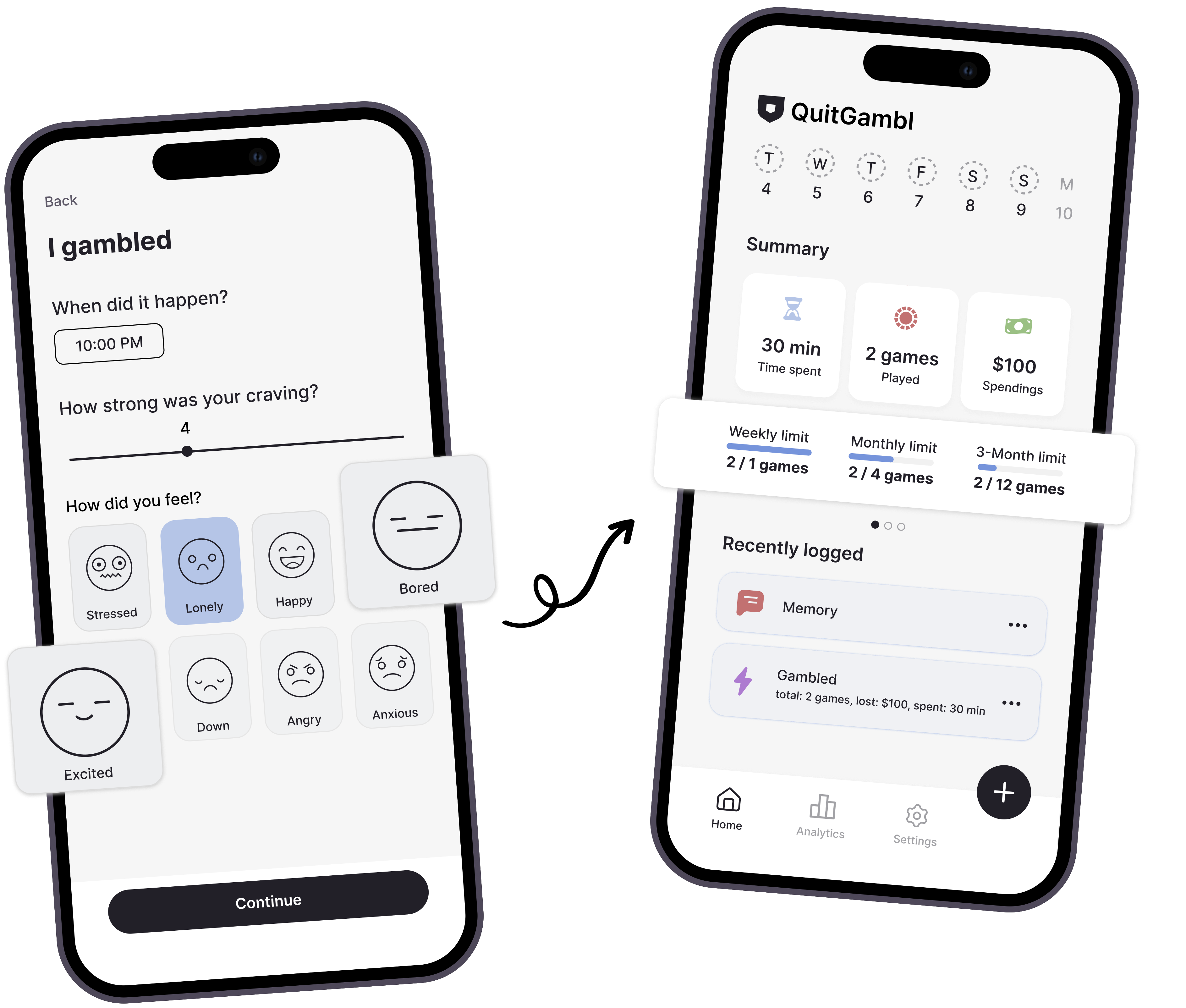 QuitGambl App Screenshot